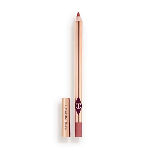 Charlotte Tilbury Lip Cheat Lip Liner Pencil - Creamy Fuller-Looking Lip Pencil With Jojoba Oil &amp;amp; Hyaluronic Acid - Waterproof, Smudge-Proof &amp;amp; Transfer-Proof - 6h Wear - Pillow Talk Medium