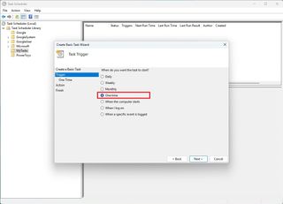 Task Scheduler trigger option