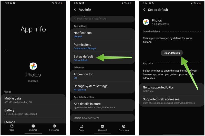 Samsung Galaxy Clear Default App Step 1
