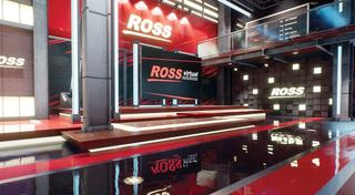 At the 2019 NAB Show, Ross Video introduced its Voyager graphics platform, which is built on the Unreal 4 gaming engine and based on the Unreal’s Frontier rendering system.