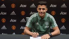 Alexis Sanchez moved from Arsenal to Manchester United in January 2018