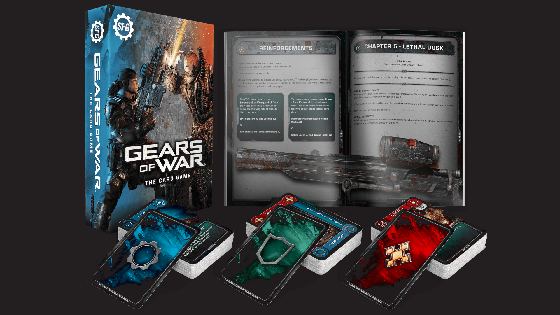 Gears of War card game coming from studio behind Elden Ring tabletop