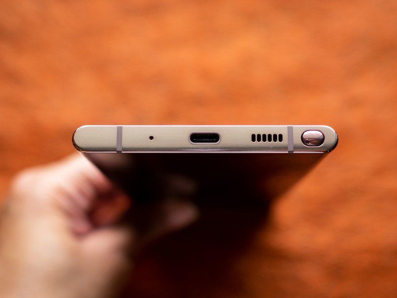 Samsung Galaxy Note 20 Ultra charging port