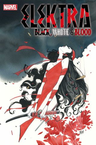 Elektra: Black, White & Blood #4 cover