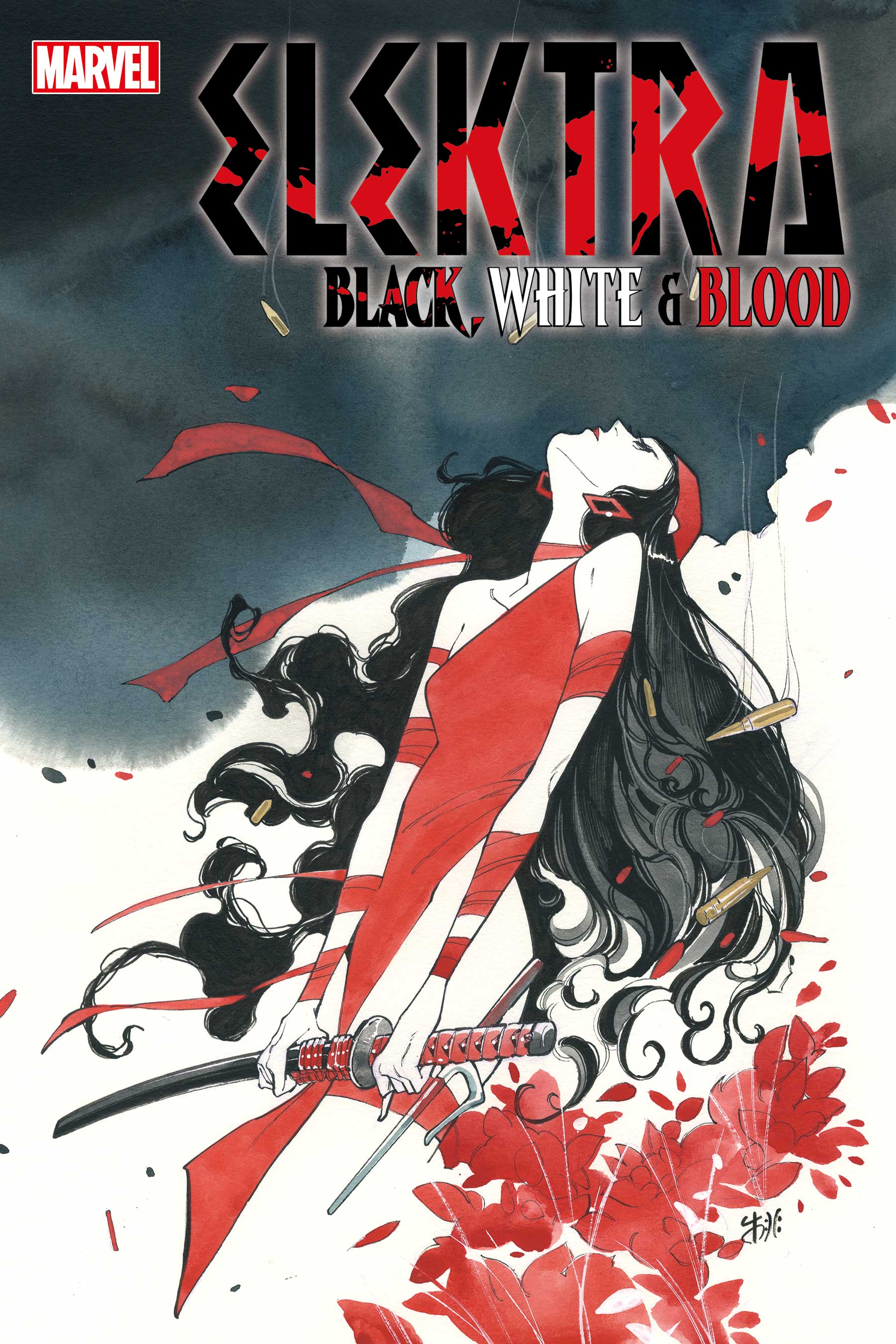 Elektra: Black, White & Blood #4 Cover