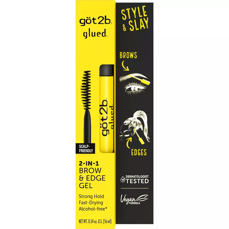 Got2b Glued Brows & Edges Hair Gel - 0.54oz