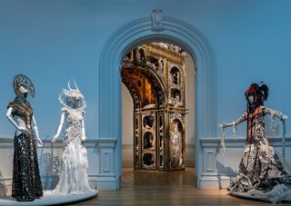 Art installation at the ‘No Spectators: The Art of Burning Man’ exhibition at the Renwick Gallery