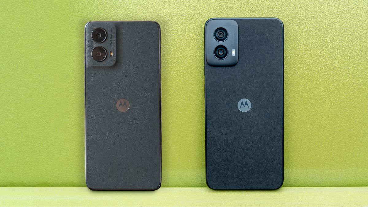 Moto G Power 5G 2024 vs. Moto G 5G 2024 A little leather goes a long