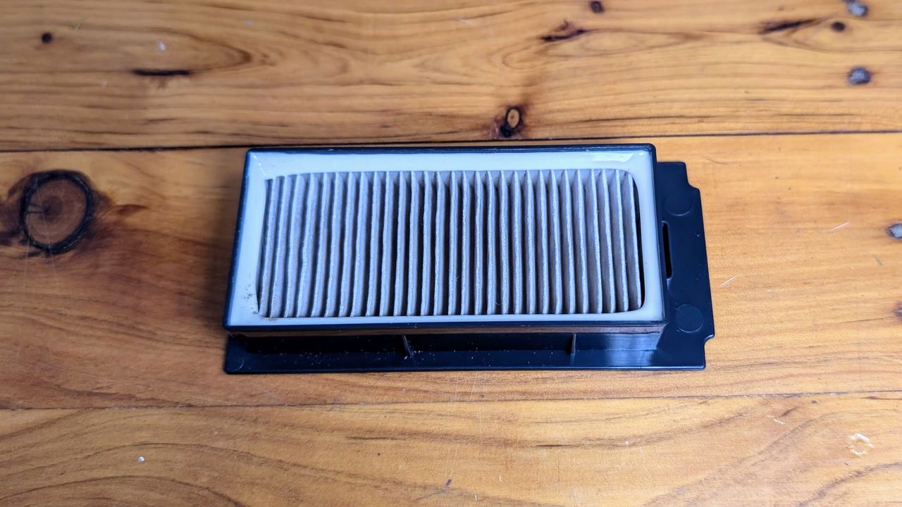 Ecovacs X5 Pro Omni filter after cleaning