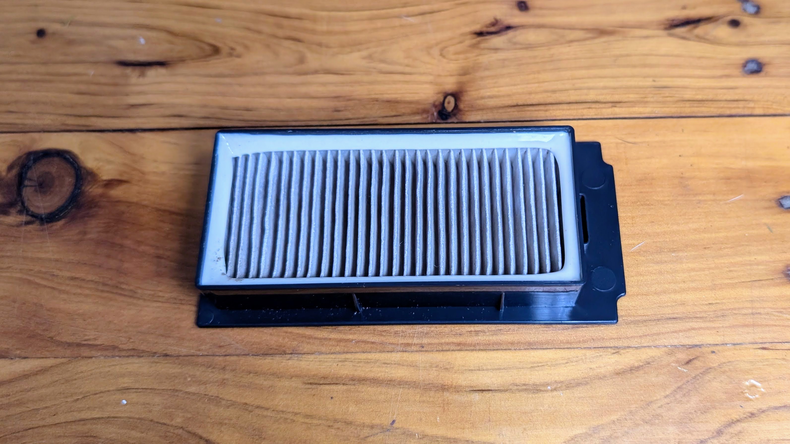 Ecovacs X5 Pro Omni filter after cleaning