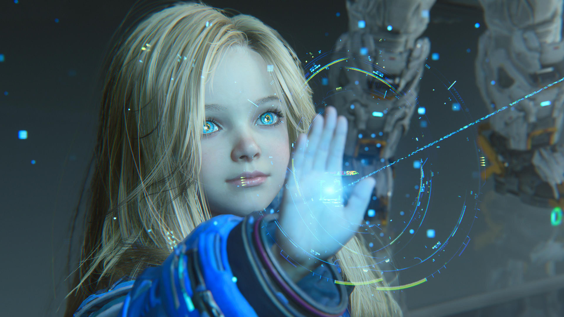 Pragmata screenshot taken on PS5