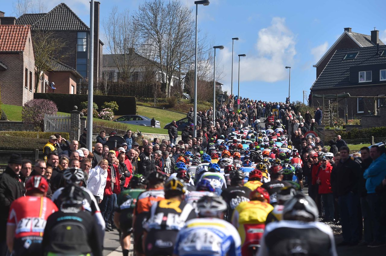 One of 13 climbs on the first stage of Driedaagse De Panne