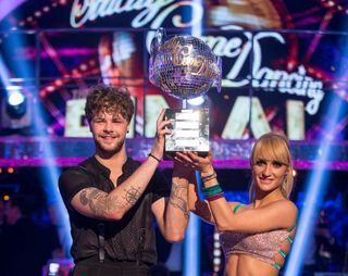 Strictly 2015 winners Jay and Aliona
