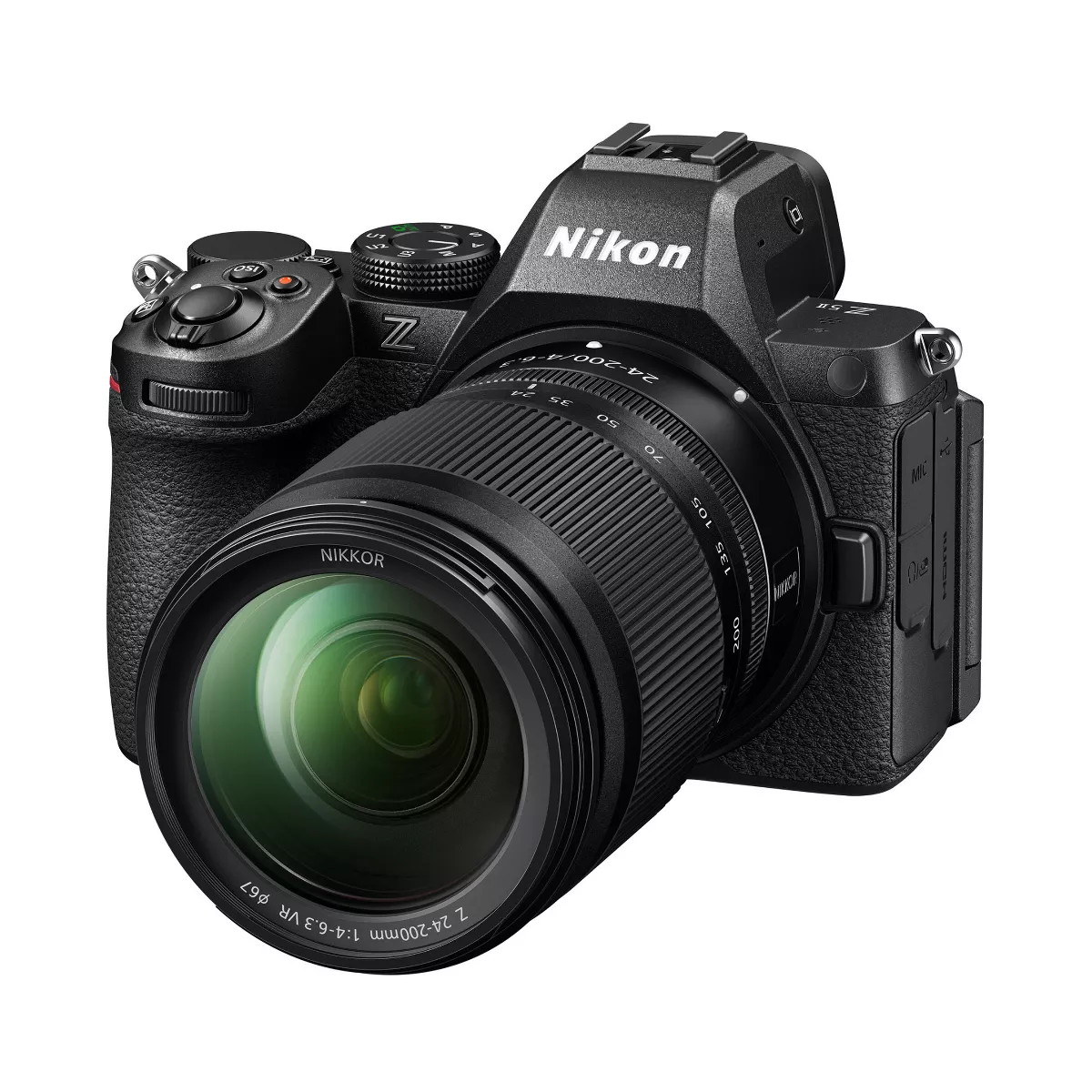 Nikon Z5 Ii Mirrorless Digital Camera With Z 24 200mm F 4 6.3 Vr Lens
