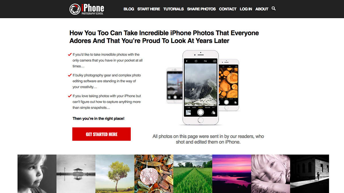 iPhone Photography School screenshot