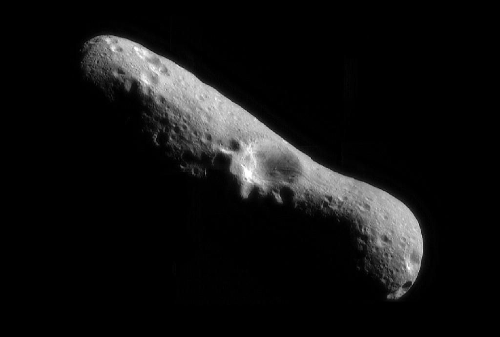 eros asteroid first mosaic