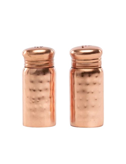 Hammered Salt & Pepper Shakers (set of 2)