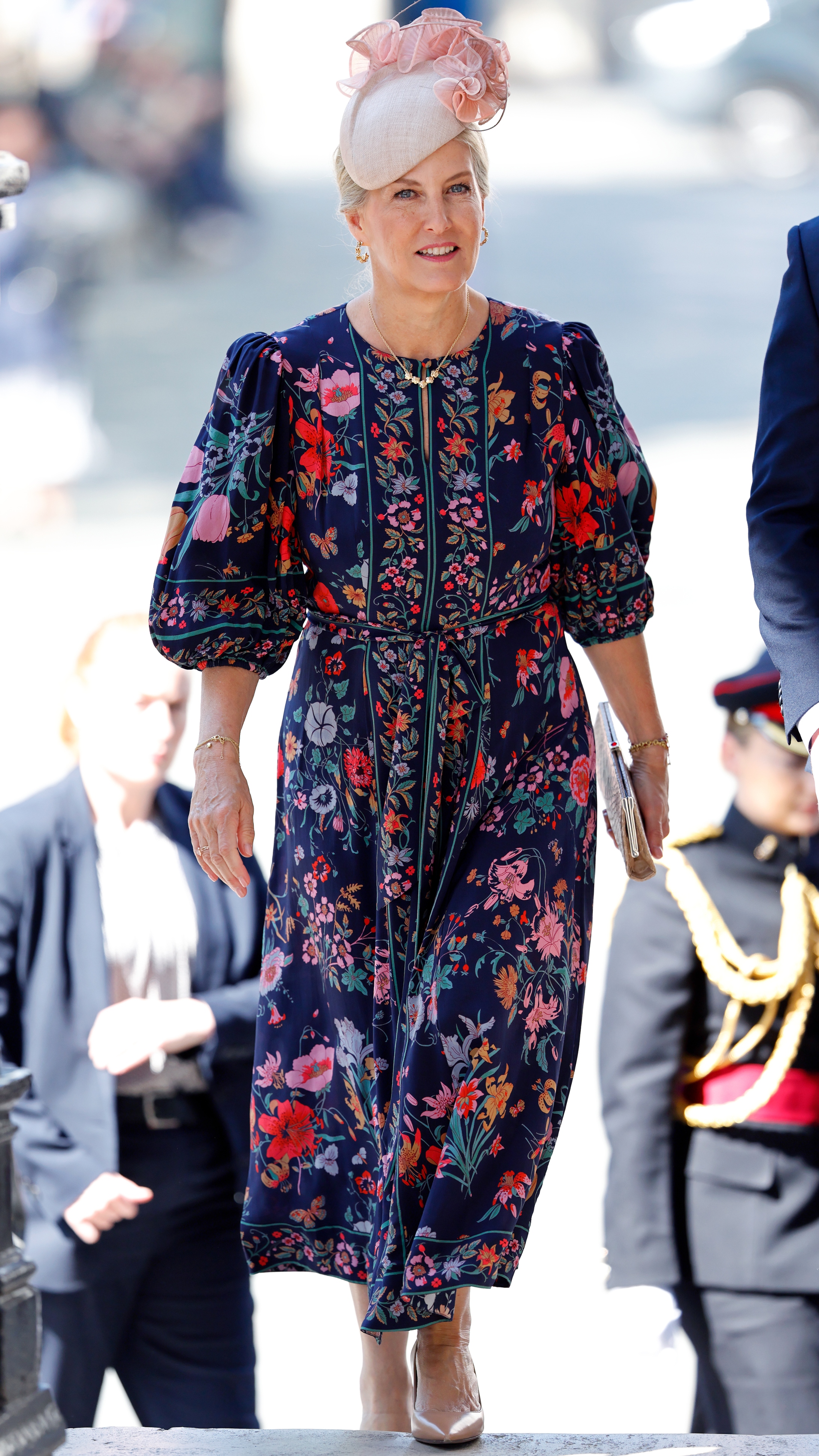 Sophie, Duchess of Edinburgh attends a church service for the Victoria Cross and George Cross Association at St Martin-in-the-Fields Church on April 30, 2025