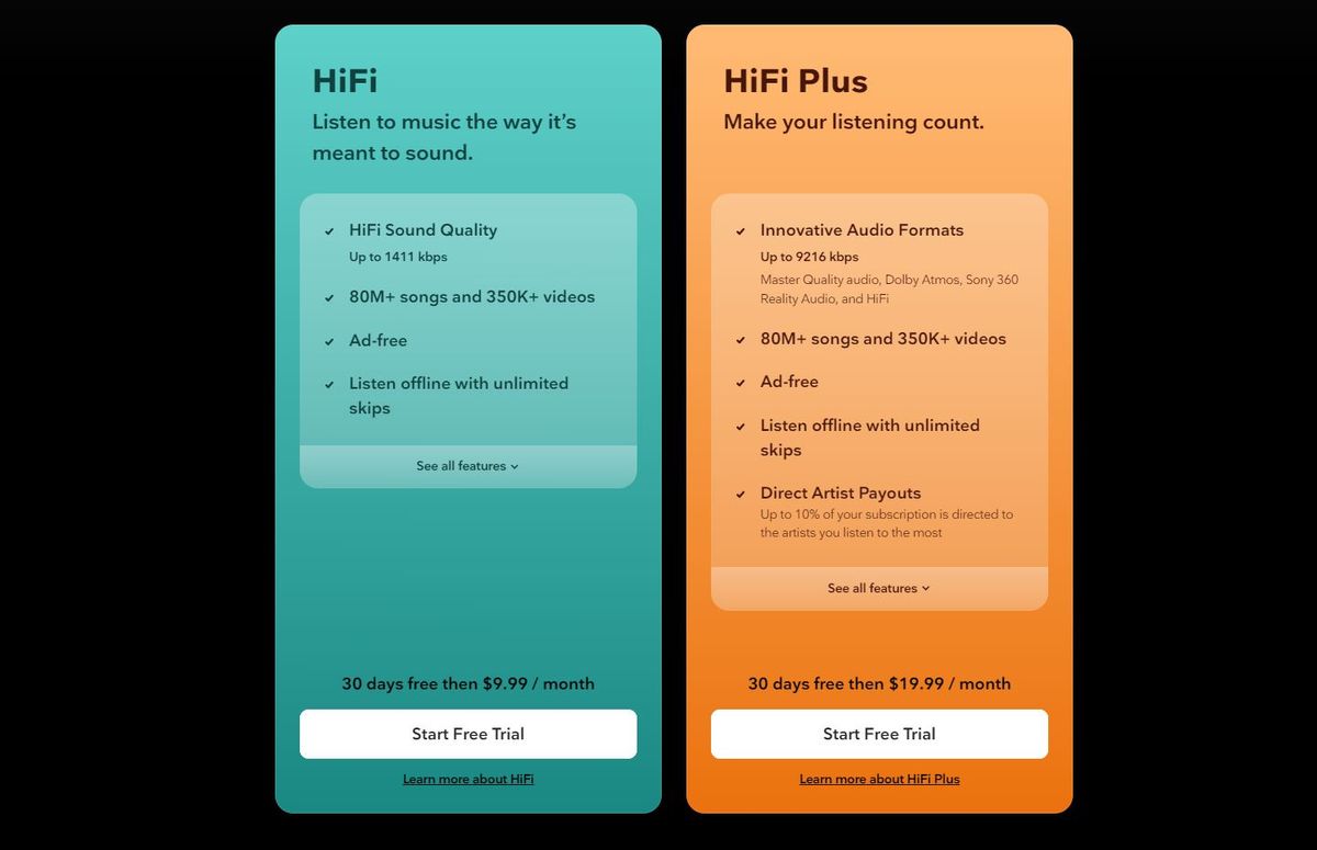 Tidal free trial is there one, how long and how to get it TechRadar