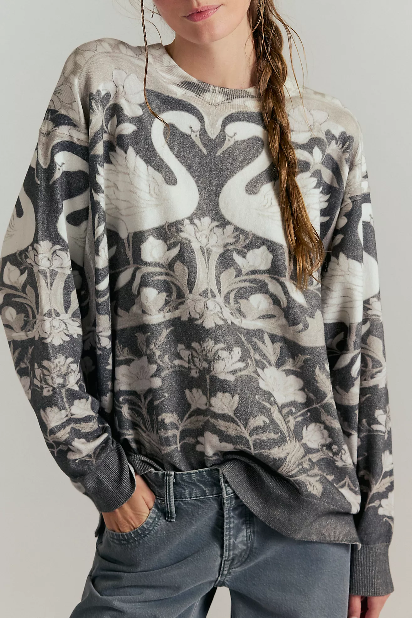 We the Free Nouvelle Pattern Pullover