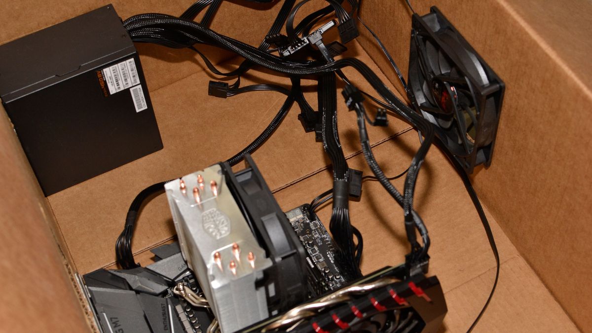 Forget Nintendo Labo, we built a PC using a cardboard box | PC Gamer