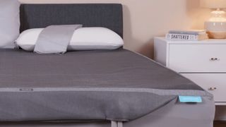 Chilisleep Dock Pro mattress topper on a bed