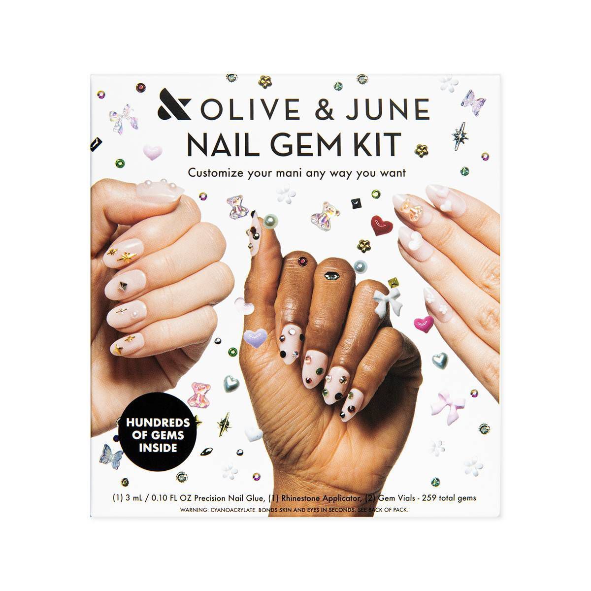 Olive U0026#38; June Mini Mani Nail Polish Gift Set - Diy Jewelry - 5ct
