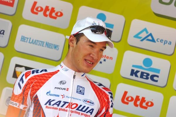 Denis Galimzyanov (Katusha) was second.