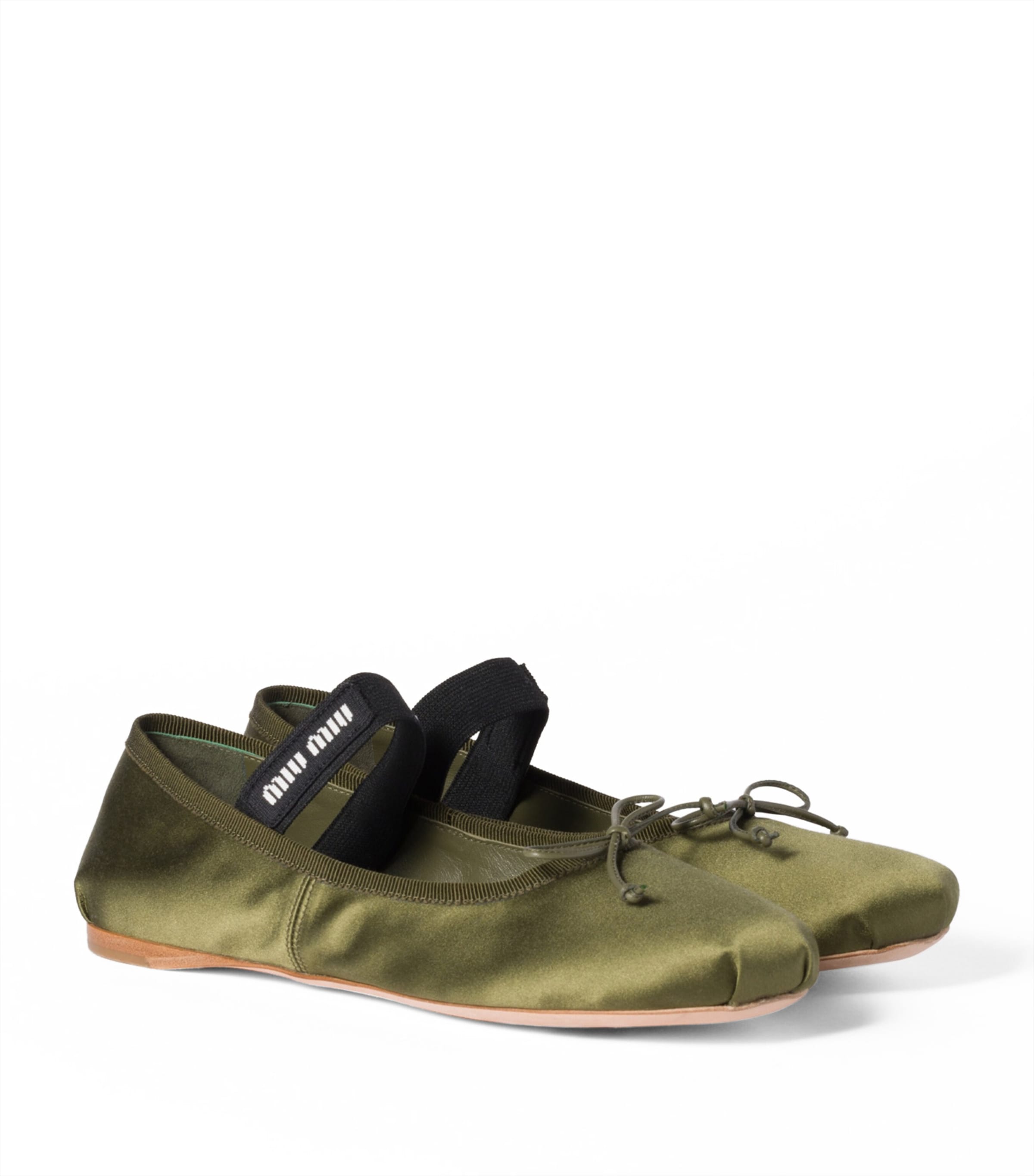 Satin Ballet Flats