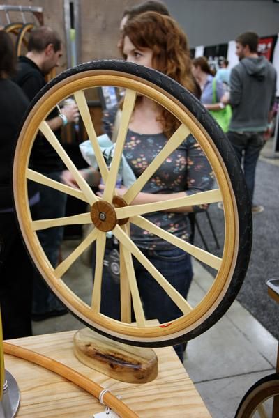 Wheel Fanatyk says it's actually going to put this wooden wheel into production.