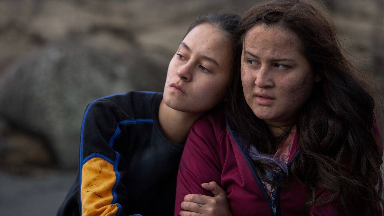 Erana James (left) as Toni and Jenna Clause as Martha in "The Wilds" on Amazon Prime Video.