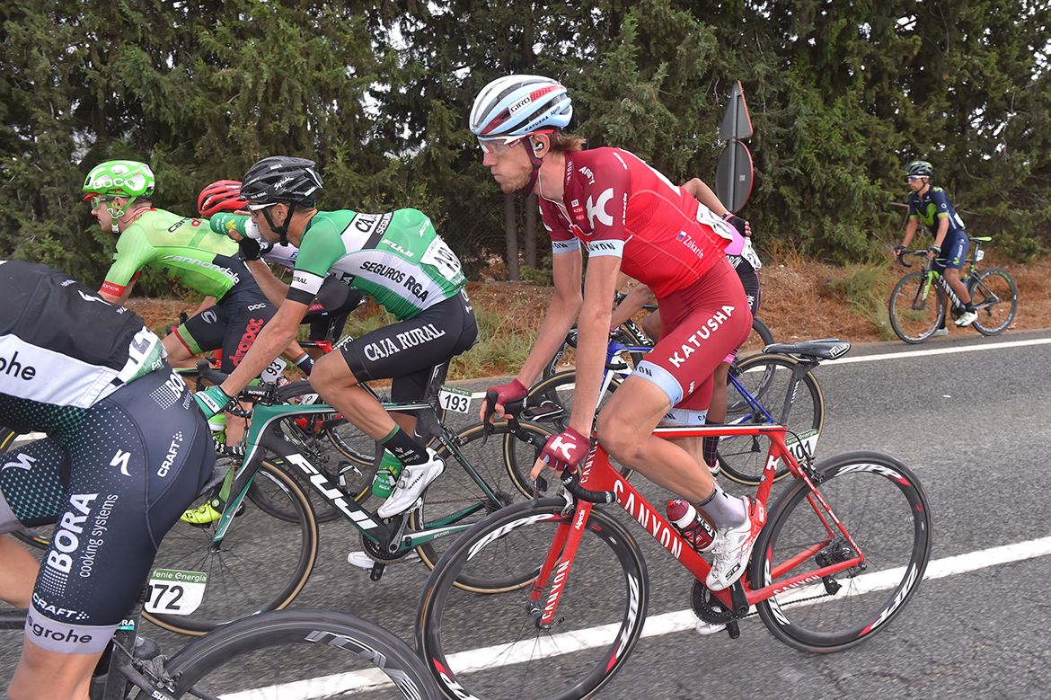 Ilnur Zakarin at the Vuelta a Espa&ntilde;a