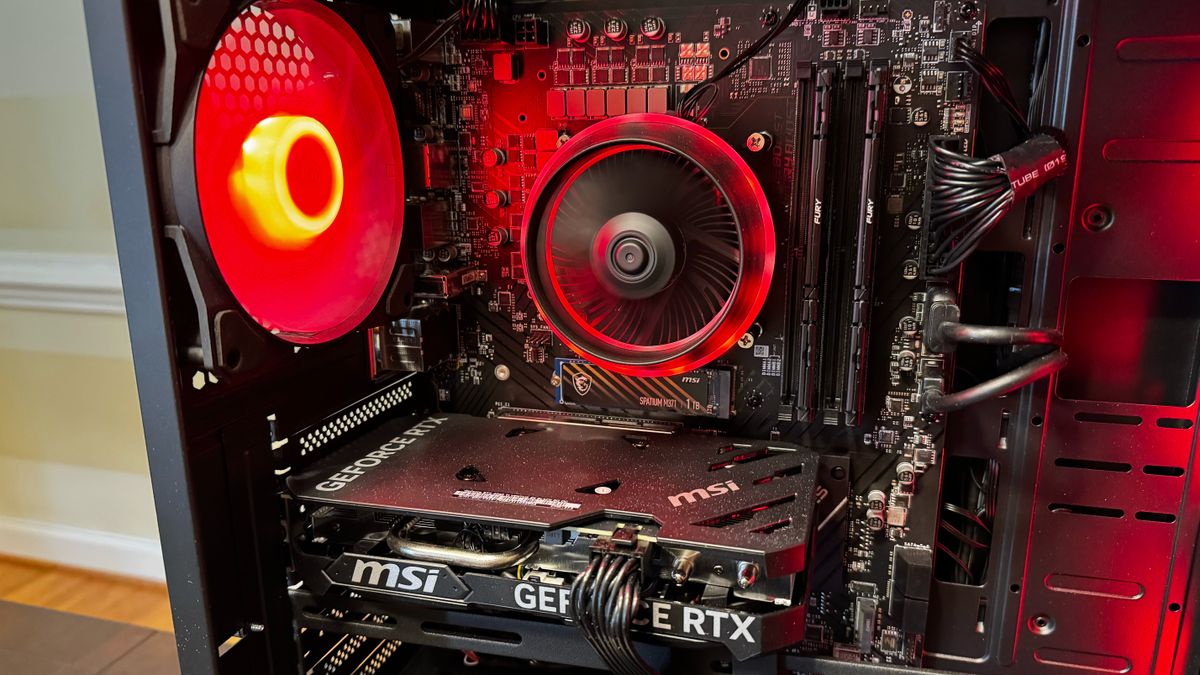 MSI Codex R2 desktop PC review: Air-cooled, mainstream gaming | Tom's ...