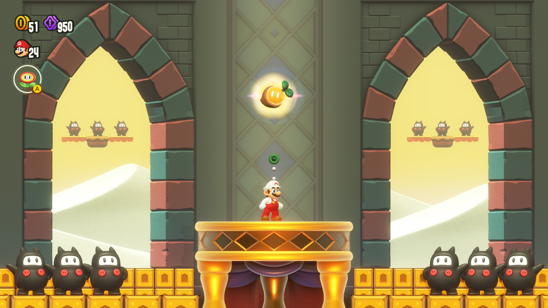 Ninji dancing in Super Mario Bros. Wonder &amp;ndash; Nintendo Switch 2 Edition + Meetup in Bellabel Park