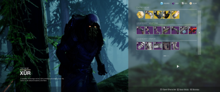 Xur recommendation image.