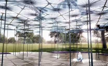 Amanda Levete’s MPavilion design