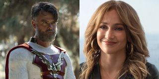 Josh Duhamel in Jupiter's Legacy and Jennifer Lopez in Second Act