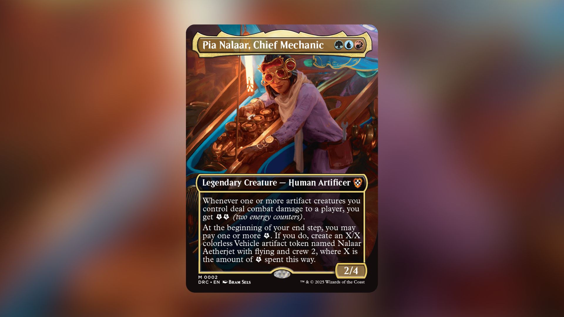 Pia Nalaar, la mecánica de cartas principal de MTG Aetherdrift