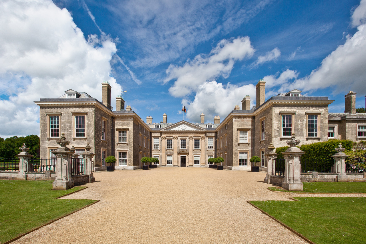 The exterior of Althorp House