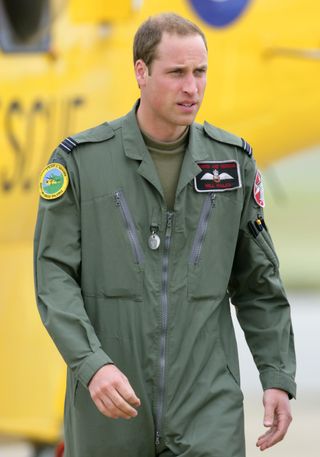 Prince William served as an RAF pilot