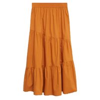 Ruffled cotton skirt, £35.99, Mango