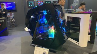 I did at least get to see some cool PC cases