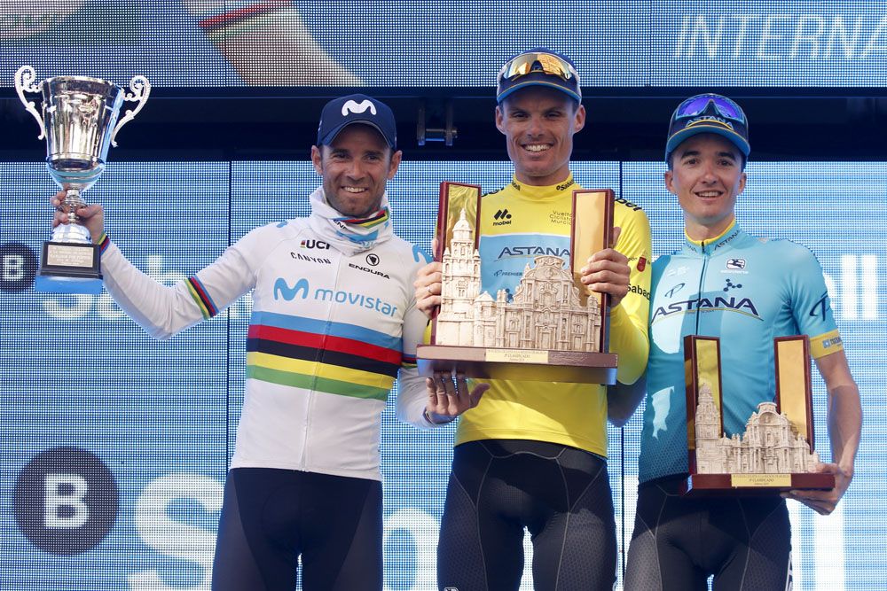 Valverde, Sanchez and Bilbao complete the GC podium in Murcia