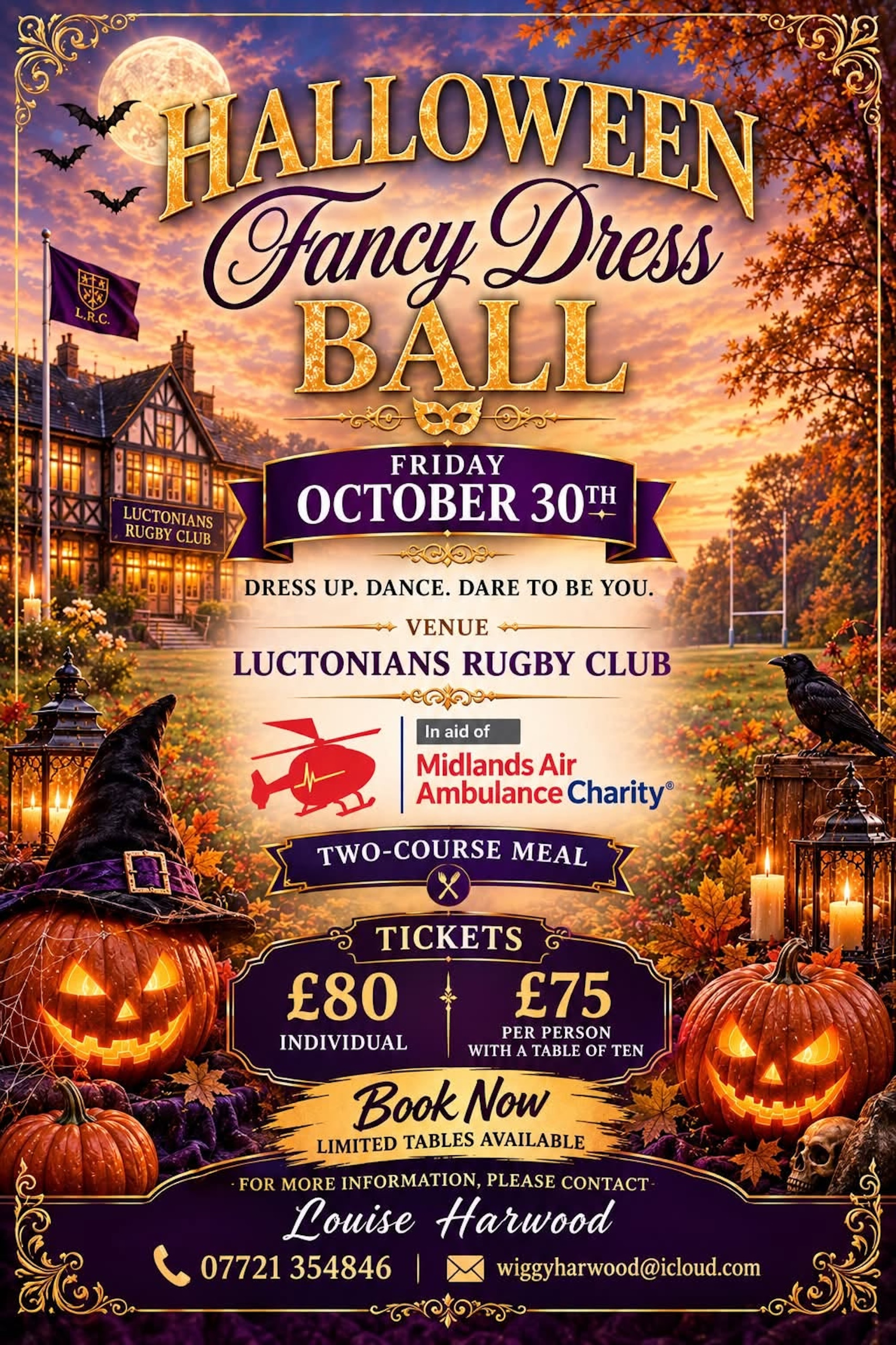 The poster for the ball
