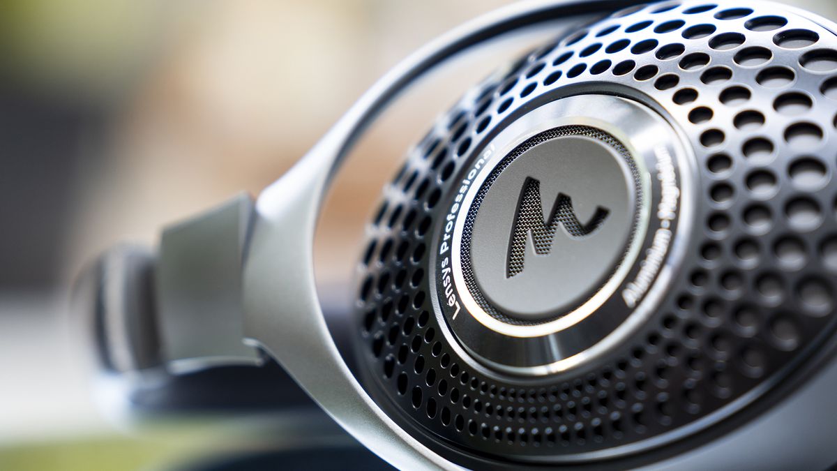 Three Focal headphones in various settings.