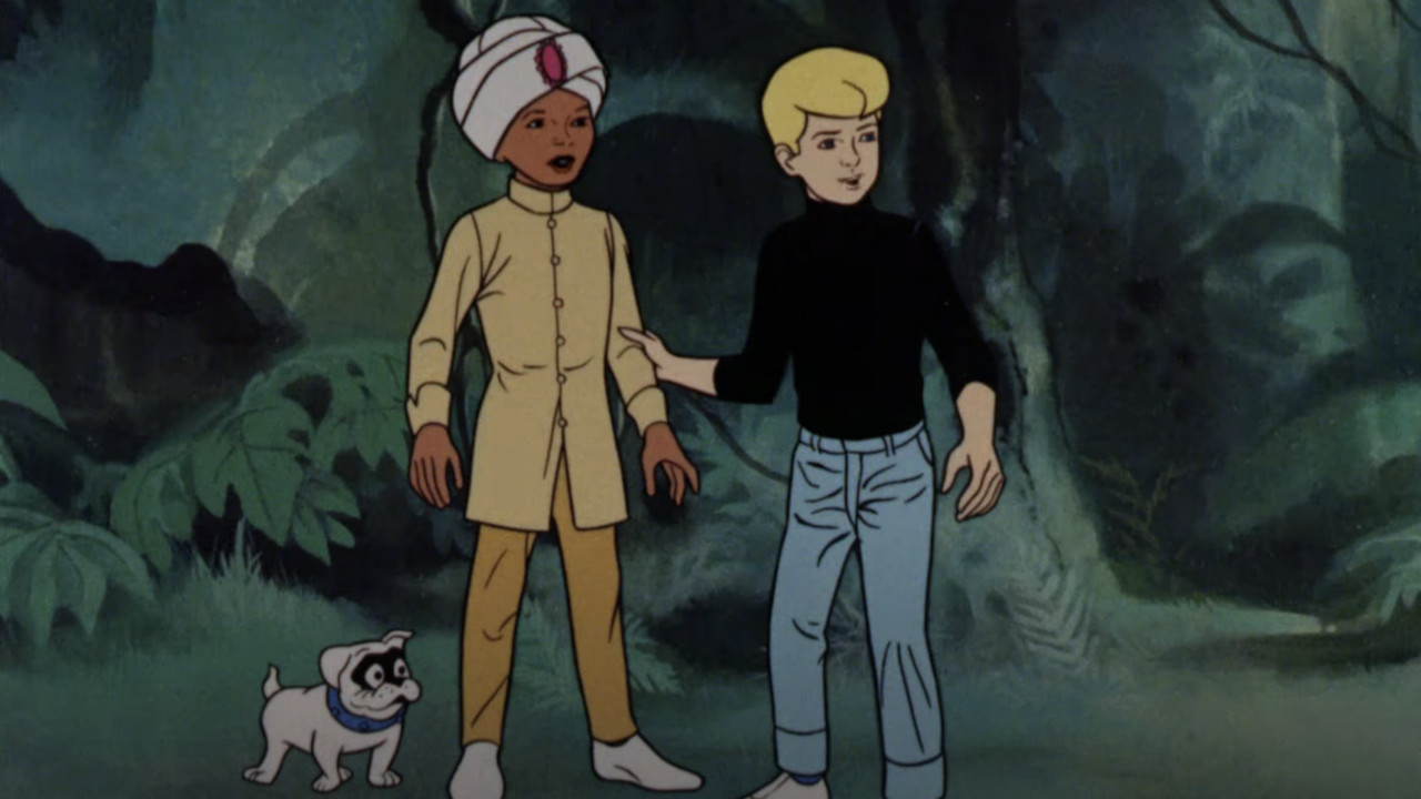 Hadji and Jonny on Jonny Quest