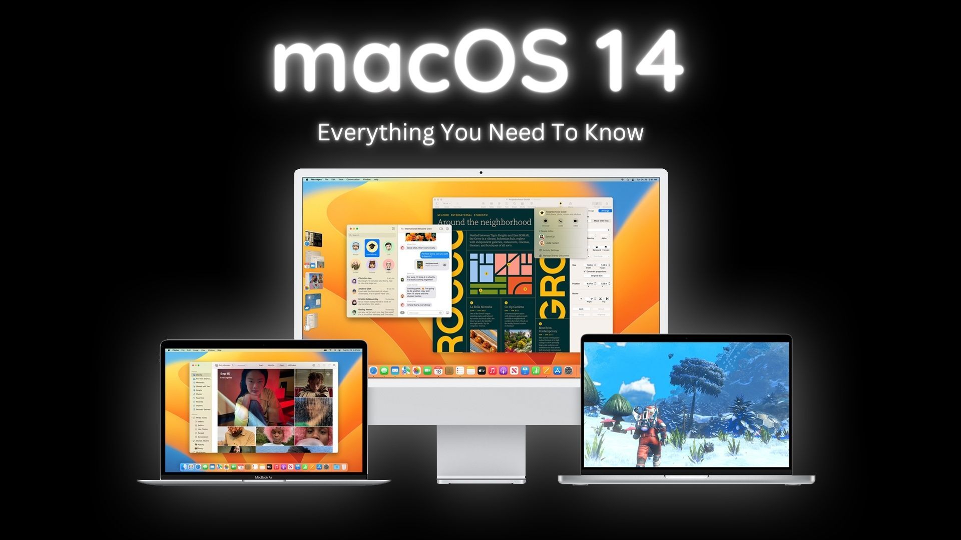 macOS 14 release date, features, beta, compatibility and more | iMore