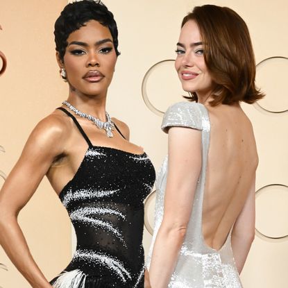 Teyana Taylor and Emma Stone at the 2026 Oscars best-dressed list