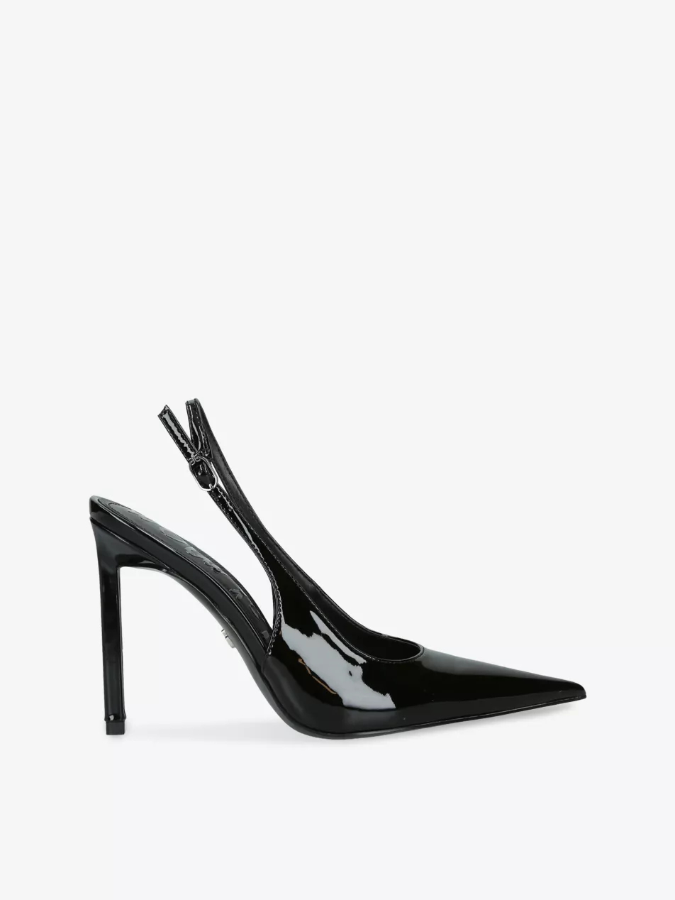 Tegan Patent Heeled Slingback - Eur 36 / 3 Uk Women