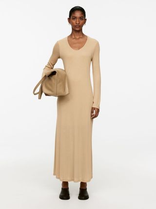 Lyocell Maxi Dress